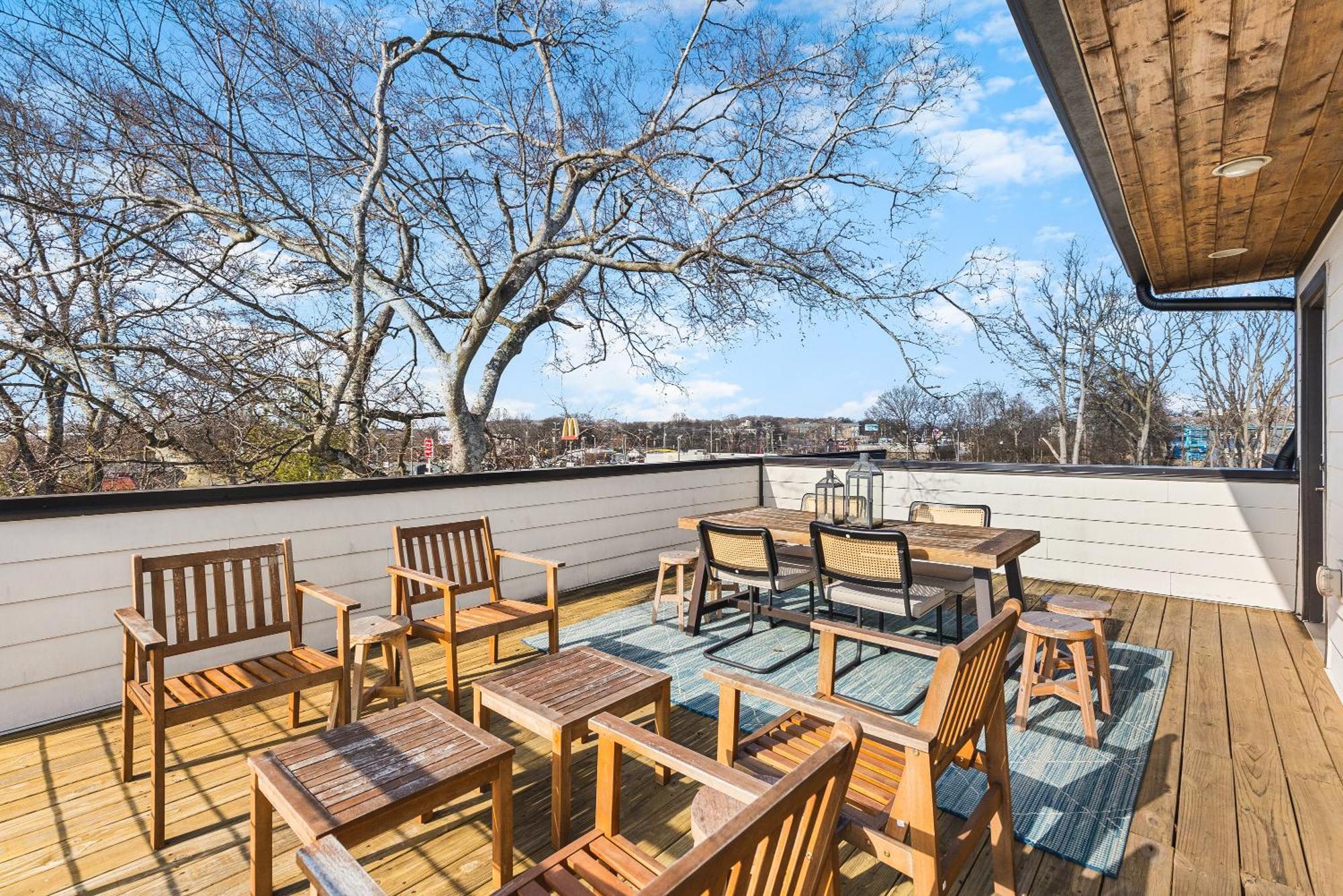 Modern Luxury Rooftop Deck, 3 Mi To Downtown แนชวิลล์ ภายนอก รูปภาพ